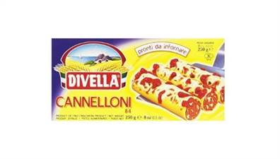 CANNELLONI SEMOLA DIVELLA GR.250 N.84