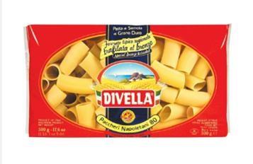MEZZI PACCHERI DIVELLA gr.500x12