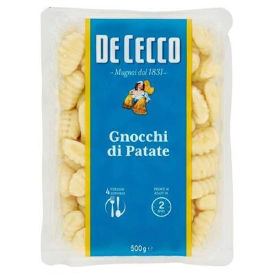 GNOCCHI C/PAT.DE CECCO 500GR FRESCHI