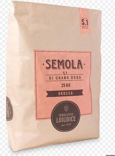 SEMOLONE KG.25 NON RIMACINATO DURO S1 LOIUDICE