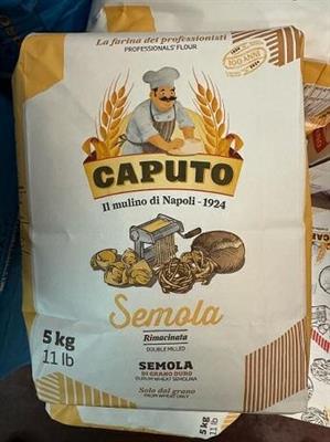 SEMOLA CAPUTO KG 5 RIMACINATA GRANO DURO