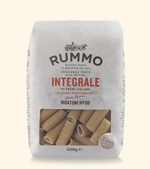 RIGATONI INTEGRALI N.50 RUMMO 16x500GR