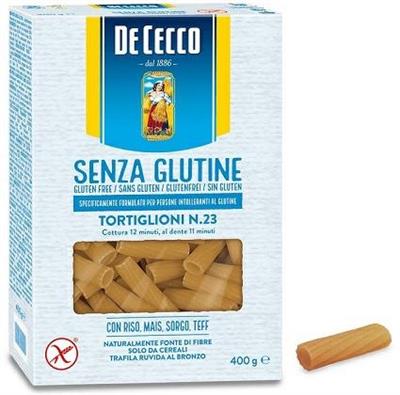 TORTIGLIONI S/GLUTINE DE CECCO 14x400GR