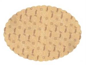 SOTTOFRITTI OVALE cm.23x36 cf500pz paglia