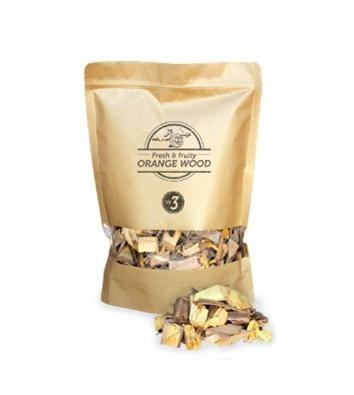 SCAGLIE LEGNO ARANCIO 500 GR.X AFFUMICATURA
