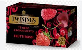 TWINING'S THE NERO 4 FRUTTI ROSSI 25FL