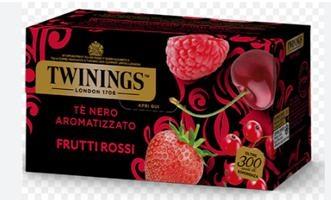 TWINING'S THE NERO 4 FRUTTI ROSSI 25FL
