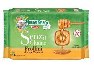 FROLLINI S/GLUT.250gr(pz.8)MIELE MULINO BIANCO