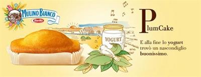 PLUMCAKE MUL.BIANCO YOG.10pz=gr330