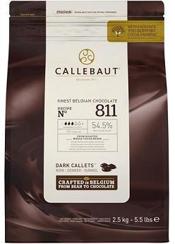 CIOCCOLATO FONDENTE 811 CALLEBAUT CALLETS KG.2,5