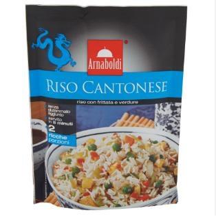 RISO ARNABOLDI CANTONESEcon frittata e verdure