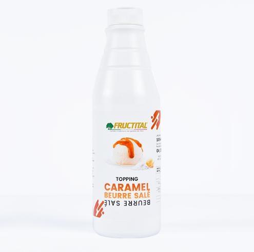 TOPPING CARAMEL BEURRE SALE'1kg FRUCTITAL