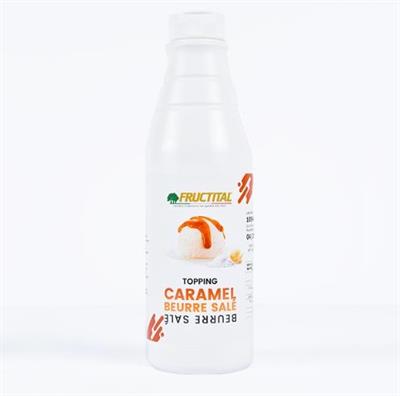TOPPING CARAMEL BEURRE SALE'1kg FRUCTITAL