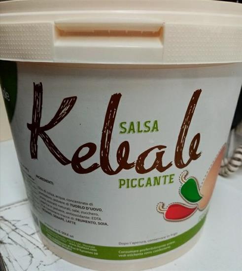 SALSA KEBAB PICCANTE 5LT