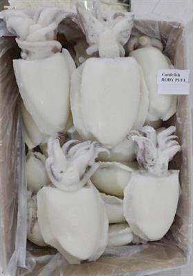 SEPPIE GHANA 600/800 PULITA CIUFFO SPOR.IQF P.NETTO 12KG