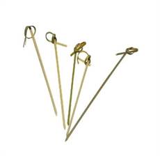 SPIEDINI BAMBOO 10,5 cm C/RICCIO cf100pz