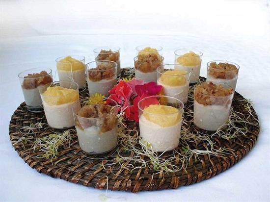 MOUSSE FRUTTI DI MARE/COMPOSTA ANANAS 42 GR BICCHIERX24PZ