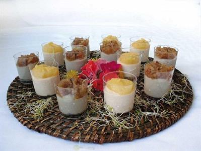 MOUSSE FRUTTI DI MARE/COMPOSTA ANANAS 42 GR BICCHIERX24PZ