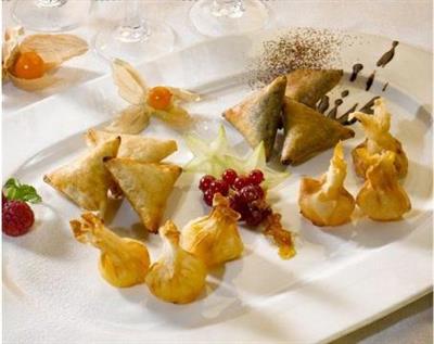 SAMOSA MELE/UVAPASSA/NOCI 18grX156pz(1kg=63pz)