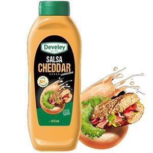 SALSA CHEDDAR 875ML SQUEZEE DEVELEY