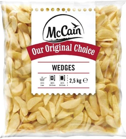 PATATE SPICCHI MCCAIN WEDGES ORIGINAL C.5x2,5KG
