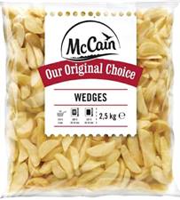 PATATE SPICCHI MCCAIN WEDGES ORIGINAL C.5x2,5KG