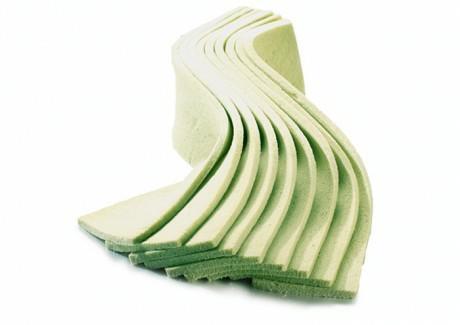 TRAMEZZONE VERDE KG1,35(10 FETTE)   (520mm)x(110mm)x(10mm)