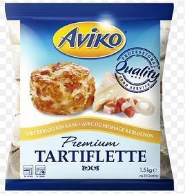 PATATE AVIKO GRATIN TARTIFLETTE BACON/FORM.(6x1,5kg)