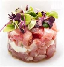 TARTARE RICCIOLA DEL MEDITERRANEO 80 GR.
