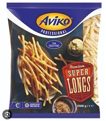 PATATE AVIKO SUPER LONG 7MM 5X2.5KG