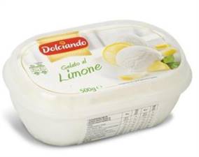 GELATO LIMONE 500 GR.VASCHETTA