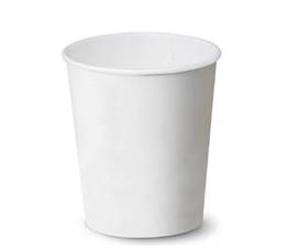 BICCHIERE 250 cc carta bianco 50pz