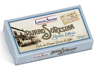 BURRO S/LATTOSIO 125 gr.SORESINA