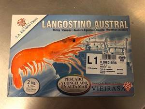 GAMBERI ARGENTINA L1 C.BORDO CONARPESA C.KG12