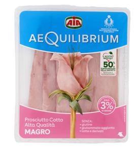 PROSCIUTTO COTTO AFFETTATO 110GR AIA