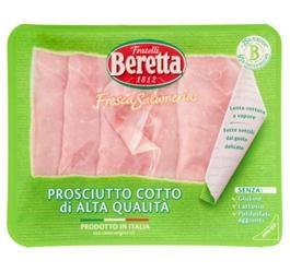 PROSCIUTTO COTTO AFFETTATO 100GR BERETTA