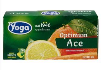 BEVANDA YOGA OPTIMUM ACE 200mlx3