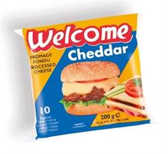 SOTTILETTE WELCOME C/CHEDDAR 10FETTE 200GR