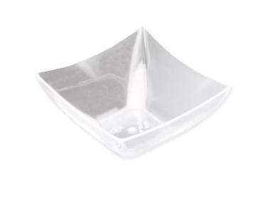 COPPETTA CC.90 cf25pz GOLD PLAST MINI QUADRATA TRASPARENTE