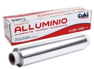 ALLUMINIO BOBINA ASTUCCIO CUKI 150mt