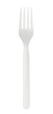 FORCHETTA PLASTICA BIANCA cf.50 pz dopla