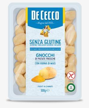 GNOCCHI S/GLUTINE 500GR DE CECCO