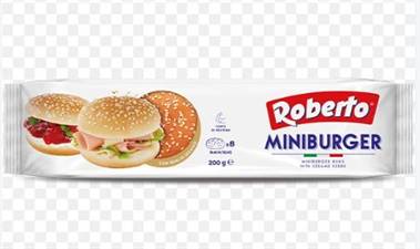 PANINI MINI BURGER ROBERTO 200 GR.