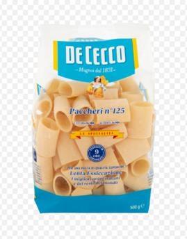 PACCHERI 125 DE CECCO 12x500GR