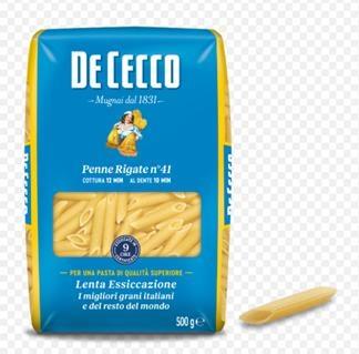 PENNE RIGATE 41 DE CECCO 24x500gr