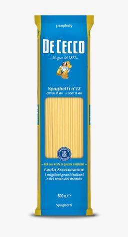 SPAGHETTI 12 DE CECCO 24x500GR