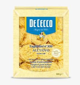 TAGLIOLINI UOVO 306 DE CECCO 8x500GR