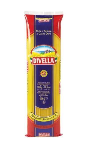 SPAGHETTI RIST.N.8 DIVELLA 36X500GR