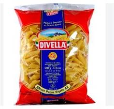 MEZZE PENNE RIGATE DIVELLA N.42 500 gr.