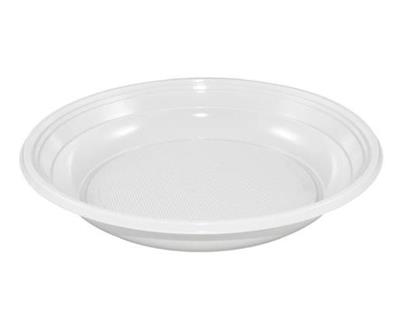 PIATTO FONDO cm.22 cf20pz PP BIBO RIUTILIZZABILE
